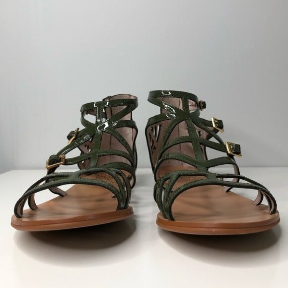 Vince  Camuto Green Vo-Silla Gladiator Sandals Size 6 - Picture 5 of 8